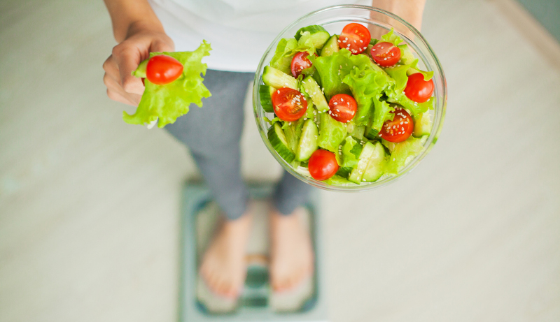 Perdita di peso con la dieta: cosa succede a massa magra?
